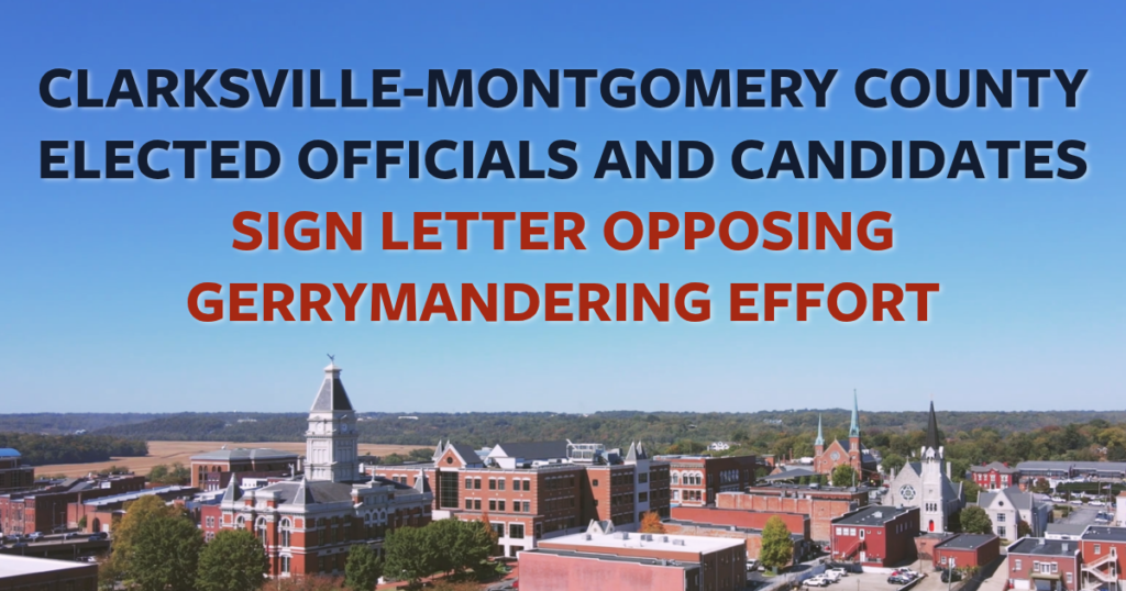 Letter Opposing Gerrymandering